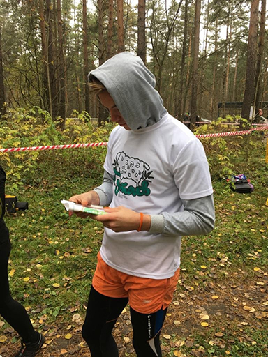 Увеличить. "1 место в Чемпионате области по спортивному ориентированию!"