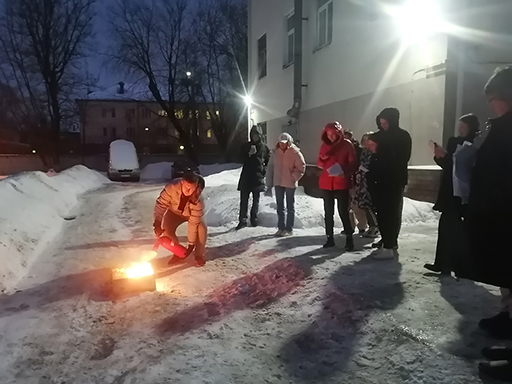 Практическое занятие по "Основам безопасности жизнедеятельности" для студентов Ярославского филиала МФЮА!