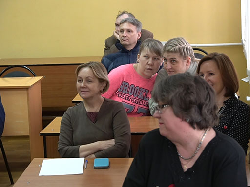 "Семинар для сотрудников и преподавателей филиала на тему пожарной безопасности."