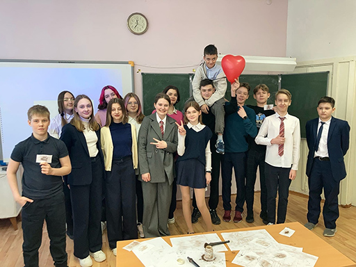 Увеличить. Профориентационный урок в школе №30 г. Ярославля!