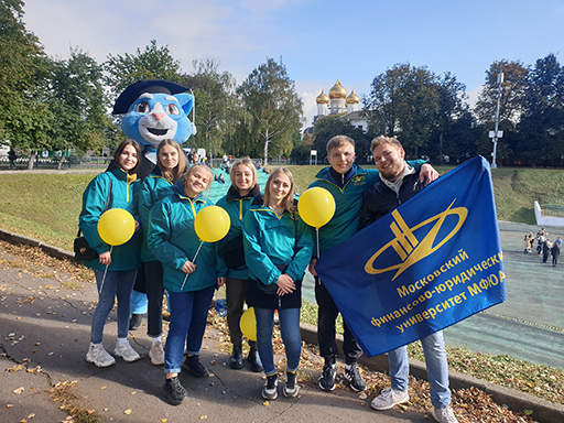 Увеличить. "Студенты Ярославского филиала МФЮА на Дне города Ярославля!