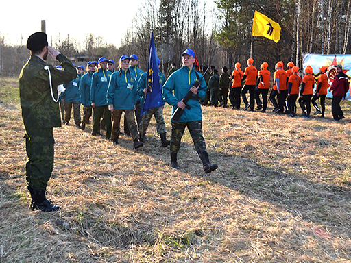 Военно-патриотический слет "Театр военных действий 2019"